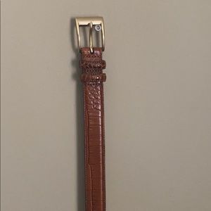 POLO RALPH LAUREN GENUINE ITALIAN LEATHER BELT